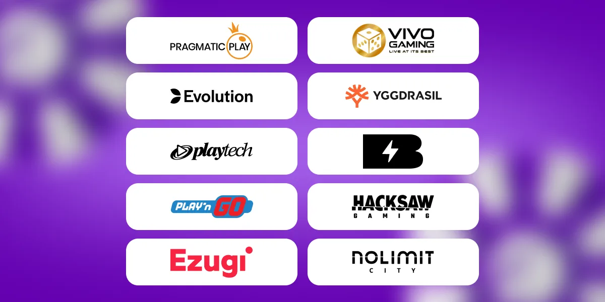 Certified iGaming software providers and RNG testing laboratory accreditations