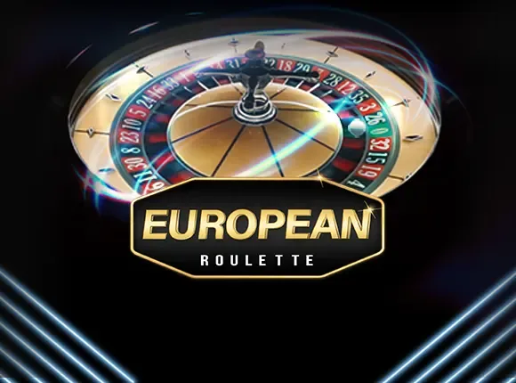 Live European Roulette single-zero wheel and racetrack betting grid